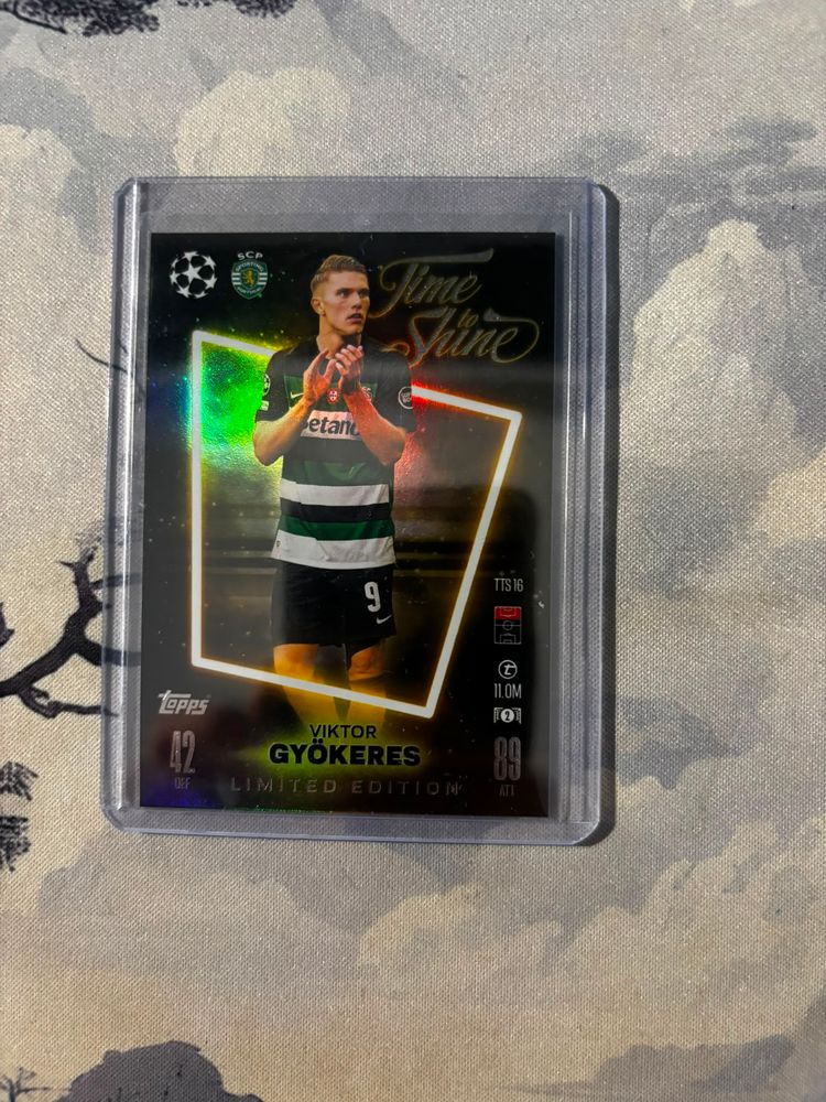 Topps Viktor Gyökeres Football Trading Card product image